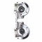 Carter Moteur Racing Type Polini Peugeot 103 pour Support Origine Kit Complet + Clapet + Pipe 15/19 + Roulements