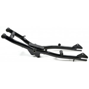 Bras Oscillant Peugeot 103 SP MVL Long Noir Type Origine (patte ressort soud&eacute;e)