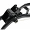 Bras Oscillant Peugeot 103 SP MVL Long Noir Type Origine (patte ressort soudée)