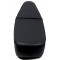 Selle Biplace Noire Pointillé Mobylette Peugeot MBK Motobecane Moto Vintage (avec sangle + Support)