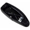 Selle Biplace Noire Pointillé Mobylette Peugeot MBK Motobecane Moto Vintage (avec sangle + Support)