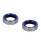 Joint Spi Vilebrequin Viton Polini MBK 51 Carter Origine 15x22x5 Cage M&eacute;tal - Paire