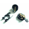 Commodo 3 Position + 2 Bouton Universel Noir Mobylette / Moto Vintage (Montage au guidon)