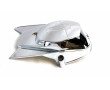 Carter cache variateur Aluminium Chrom&eacute; Peugeot 103 (4 trous)