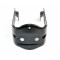 Support acier noir de garde boue avant Peugeot 103 SPX Phase 2 FOX