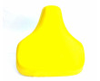Selle Peugeot 103 Jaune type origine &agrave; ressort Compl&egrave;te avec Tige (Simili Cuir)
