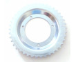 Couronne Peugeot 101 - 102 KT KR 42 dents - &Oslash; 81mm - 4 Trous - D&eacute;port 14mm