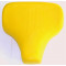 Selle MBK 51 41 Jaune Mobylette Motobécane Magnum type origine à ressort Complète (Simili Cuir)