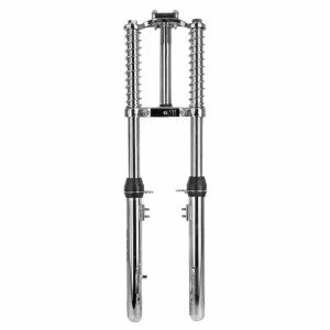 Fourche EBR Piaggio Ciao Chrom&eacute; &Oslash; 28mm T&eacute;lescopique - EBR Racing