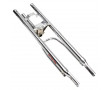 Fourche EBR Peugeot 103 MV MVL Vogue 16p Chrom&eacute; &Oslash;25mm Renforc&eacute;e (Livr&eacute; sans T&eacute; sup)