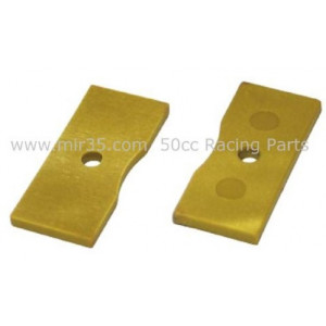 Plaquettes Appui Doppler ER3 Plastique / But&eacute;e de Masselottes Variateur - Paire