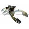 Gousset Inf&eacute;rieur Moteur Cyclo MBK 51 FX50 K FX Complet avec Support Tendeur + Boite a kick - Origine OEM