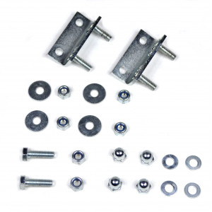 &Eacute;querres Fixation Radiateur MBK 51 Magnum Phase 1 / MR1 / Ecope Evasion (Paire)