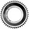 Couronne Peugeot 103 Roue a Batons Acier Tole SP MVL Vogue (Ø 94 - 10 Trous - Déport 14mm) // Dents au choix