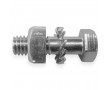 Boulon de Couronne Cyclo Peugeot Roue a Baton 6x20mm (X1)