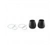 Kit Cache poussi&egrave;re de Fourche MBK 51 Club Magnum Passion Swing Hard Rock avec Collier - Paire