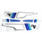 Kit Déco MBK 51V 1988 Bleu Ming