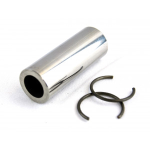 Axe de Piston 12x31.5 Malossi Renforc&eacute; + Clips 12 en C Universel Bidalot / MVT / Malossi / Peugeot