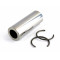 Axe de Piston 12x31.5 Malossi Renforc&eacute; + Clips 12 en C Universel Bidalot / MVT / Malossi / Peugeot