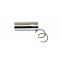 Axe de Piston 12x33 Malossi Renforcé + Clips 12 en C Universel Bidalot / MVT / Malossi / Peugeot