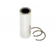 Axe de Piston 12x33 Malossi Renforc&eacute; + Clips 12 en C Universel Bidalot / MVT / Malossi / Peugeot