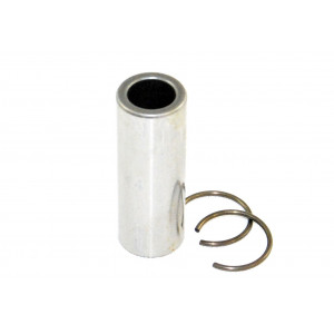 Axe de Piston 12x33 Malossi Renforc&eacute; + Clips 12 en C Universel Bidalot / MVT / Malossi / Peugeot