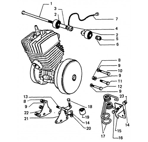 FIXATION MOTEUR