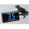 Thermomètre LCD Digital 12V + Sonde Température Durite 18mm Scooter Moto Maxi 120°
