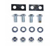 Kit Visseries + Plaques Fixation Pont Garde Boue MBK 51 Mag Max MR1 Phase 2 Passion Evasion