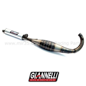 Pot d'&eacute;chappement Giannelli Sport MBK 51 Alu - Complet + Rotule