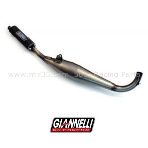 Pot d'&eacute;chappement Giannelli Black Gun Peugeot 103 SP MVL Vogue - Complet + Rotule
