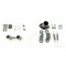 Pot d'échappement Giannelli Black Gun Peugeot 103 RCX SPX - Complet + Rotule