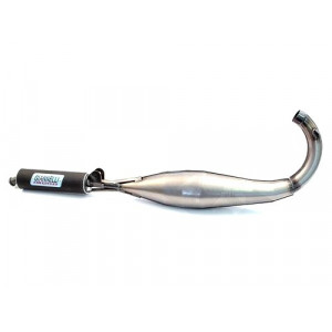 Pot d'&eacute;chappement Giannelli Black Gun MBK 51 - Complet + Rotule