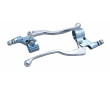 Paire de Poign&eacute;e de Frein Longue Chrome Universel Cocotte Ferm&eacute;e - Mobylette / MBK 51 / Peugeot 103