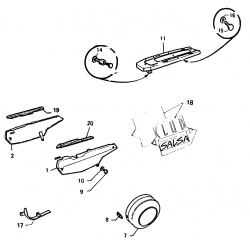 CARTERS PORTE-BAGAGES