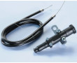 Commande de Starter a Cable Scooter Polini Universelle Alu Noir - Complet
