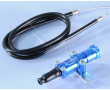 Commande de Starter a Cable Scooter Polini Universelle Alu Bleu - Complet
