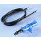 Commande de Starter a Cable Scooter Polini Universelle Alu Bleu - Complet