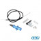 Commande de Starter a Cable Scooter Polini Universelle Alu Chrome