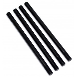 Jeu de 4 Goujons de Cylindre Renforc&eacute;s Polini Motob&eacute;cane MBK 41 51 AV7 AV10 Lg 125mm