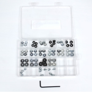 Jeu de 64 Contrepoids Variateur JDR Giraudo Bidalot Doppler Malossi (Coffret comp&eacute;tition)