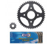 Kit Chaine Afam MBK XPower Yamaha TZR 50 1998-> 1999 420 12x47 &Oslash; 54mm