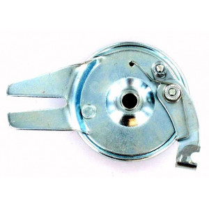 Flasque de Frein Arri&egrave;re &Oslash; 90mm Peugeot 103 MVL SP Roue Grimeca - Axe 12 (Tambour complet)