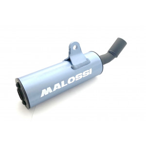 Silencieux de Pot Universel Malossi 50 Power &Oslash; 60 Longueur 175mm / 280mm Cyclo Moto 50cc 2T (tube &Oslash;25)