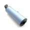 Silencieux de Pot Universel Malossi 50 Power Ø 60 Longueur 175mm / 280mm Cyclo Moto 50cc 2T (tube Ø25)