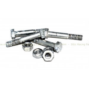 Jeu de 4 Vis Fixation Etriers de Guidon Cyclo MBK 51 - Origine OEM