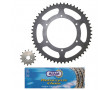 Kit Chaine Afam Derbi 108 Senda SM DRD Racing X-Trem 2011-> 14x53 Chaine 420 &Oslash; 108mm (Jantes Batons )