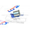 écrou Variateur Cyclo Bidalot G1 / G2 - Vilebrequin MBK 51 41 88