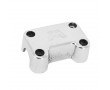 Pontet  Fixation de Guidon Double MBK 51 Magnum Racing Passion Rock (Logo MBK)