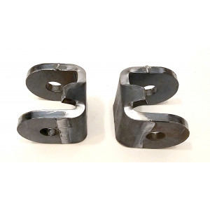 Support Repose Pieds MBK 51 Magnum Racing MR1 / XR &agrave; Souder sur Bras Oscillant (Paire)
